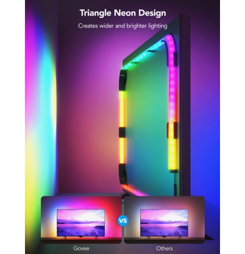 RGBIC Neon TV Backlight for Immersive Television Viewing